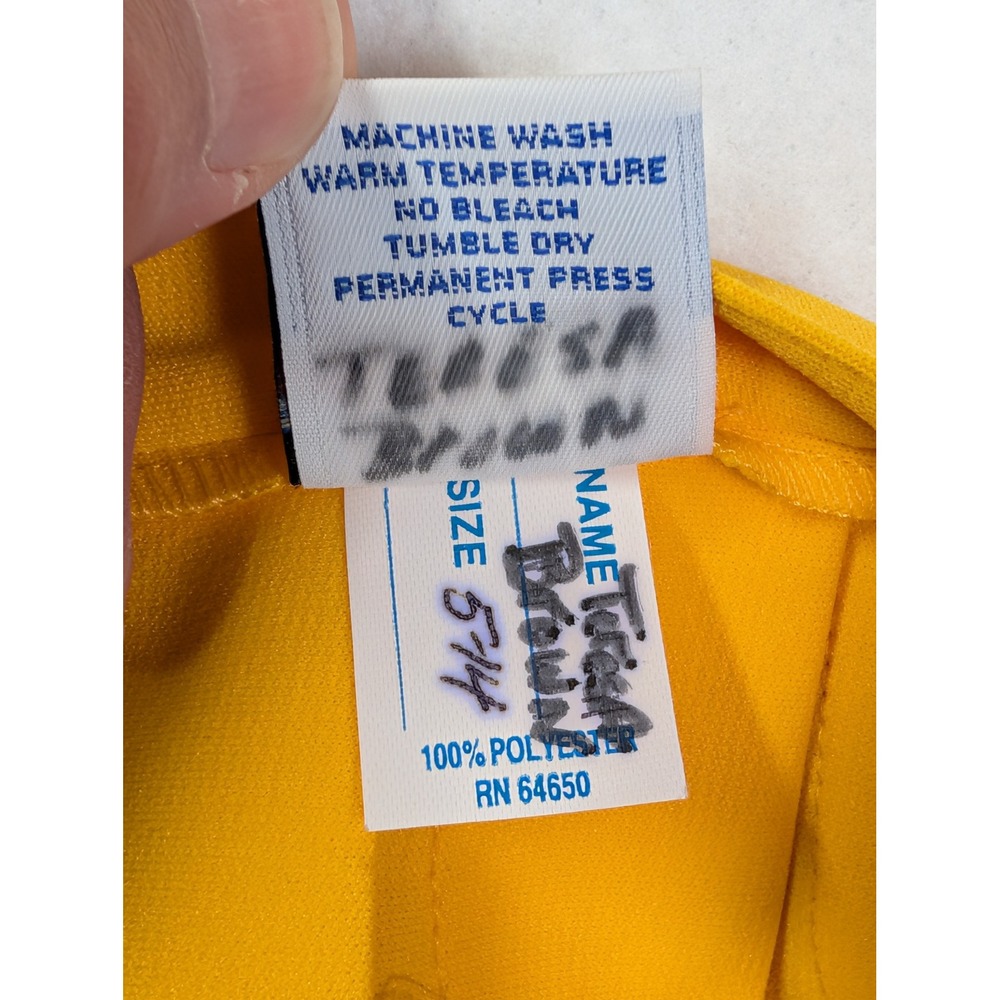 Varsity Womens Cheerleading Uniform Set 34 5-14 UCA USA Sweater Skirt Yellow - Picture 8 of 16